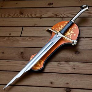 Shard of Narsil Sword King Elendil Lord of the Rings hp Anduril Cosplay W Plaque