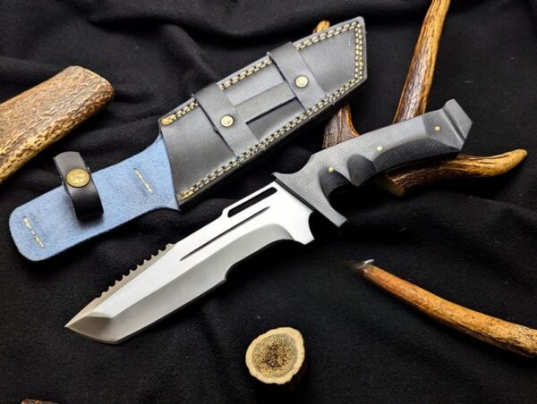 The Legion Inspired Hunting Knife: High Carbon Steel Cosplay Prop