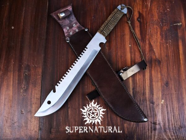 Supernatural Dean's Machete: 18.5" Handmade Prop Replica with Sheath
