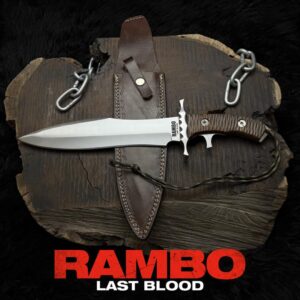 Handmade Rambo V Last Blood Replica Knife | Heart Stopper Knife