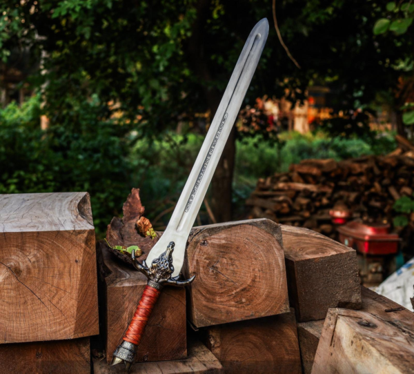 Handmade Conan Destroyer Father's Sword , Hand Forged Conan The Barbarian Sword